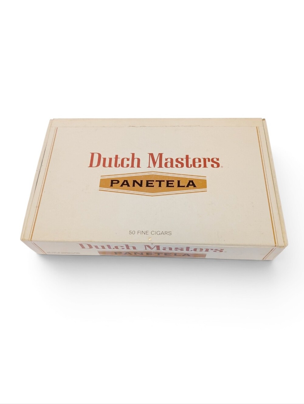 VINTAGE Dutch Masters Cigar Box Panetela De Luxe Empty
